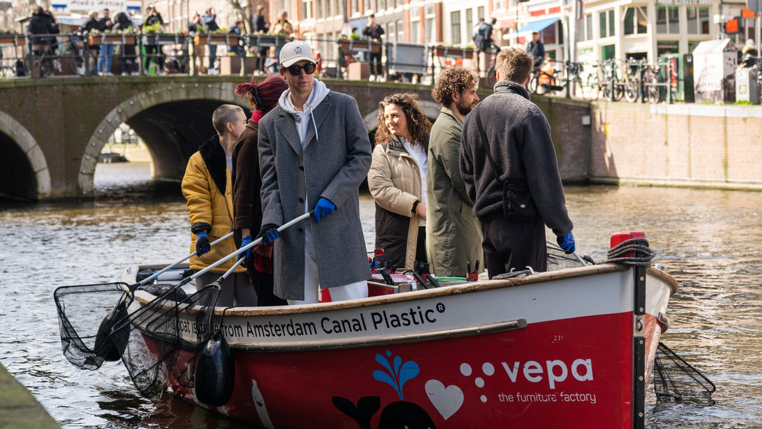 Recycled Plastic to fashion -Clean Up