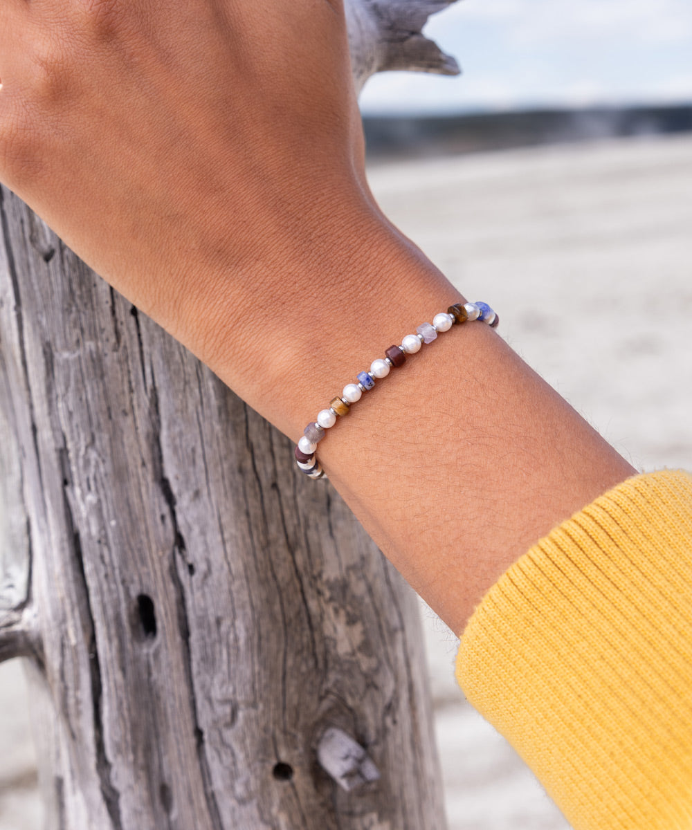 Brontide 4 mm Genova | Silver