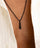 Amsterdammertje Necklace | Black